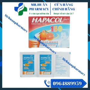 Hapacol 150, Hapacol, Paracetamol, Giảm đau, Hạ sốt