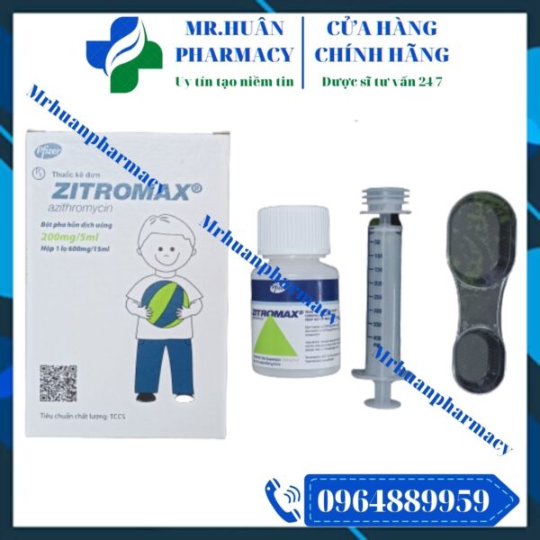 Zitromax 200mg/5ml, Zitromax, Azithromycin
