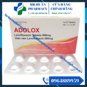 Adolox, Levofloxacin, Kháng sinh