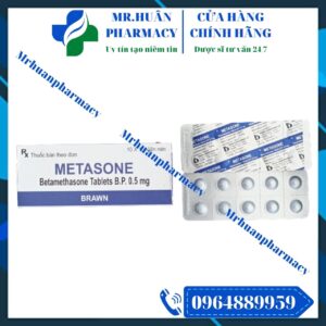 Metasone, Betamethason, Chống viêm, Chống dị ứng, Betamethasone