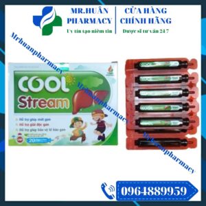 Cool Stream, Siro Mát Gan Giải Độc, Gan ống, Bổ gan, Mát gan, Xơ gan