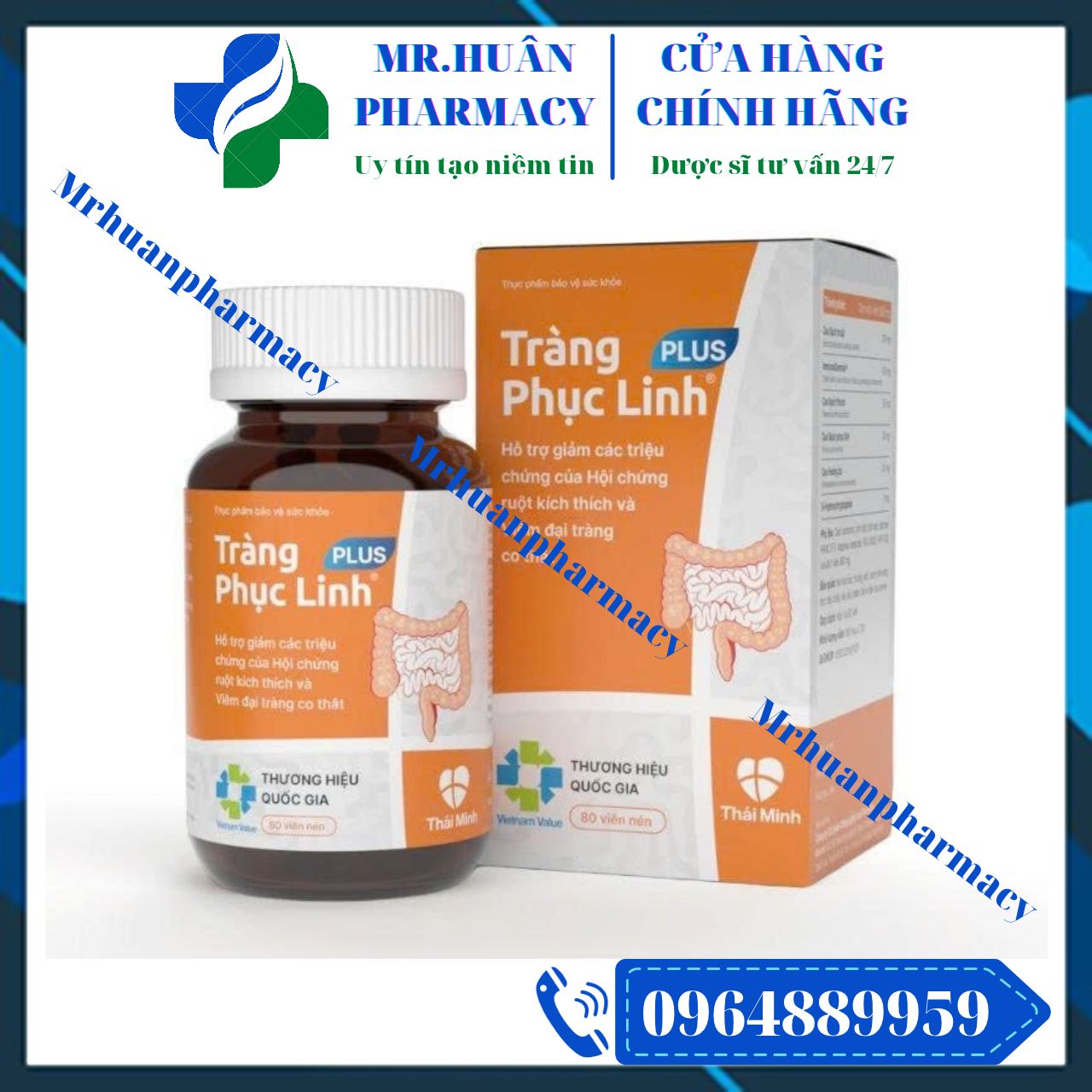 Tràng Phục Linh Plus, Đầy hơi, Khó tiêu, Đi ngoài, Đi lỏng, Viêm đại tràng Tràng Phục Linh Plus, Đầy hơi, Khó tiêu, Đi ngoài, Đi lỏng, Viêm đại tràng