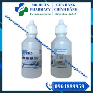 Oxy già, Nước oxy già 3%, Sát trùng vết thương, Oxy già nam phát, Rửa tai, Súc miệng