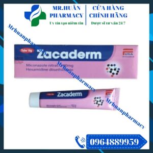 Zacaderm, Hắc lào, Ghẻ lở, Nấm da, Viêm da, Côn trùng đốt