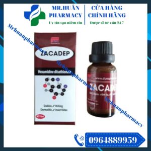 Zacadep, Ghẻ, Ngứa, Côn trùng đốt, Viêm da