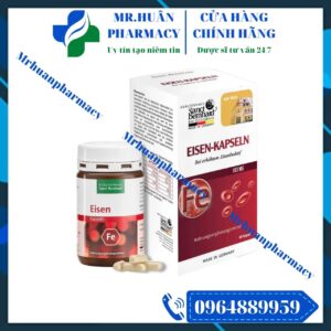 Eisen Kapseln, Sắt II, Sắt hữu cơ, Thiếu máu, Thiếu sắt, Eisen