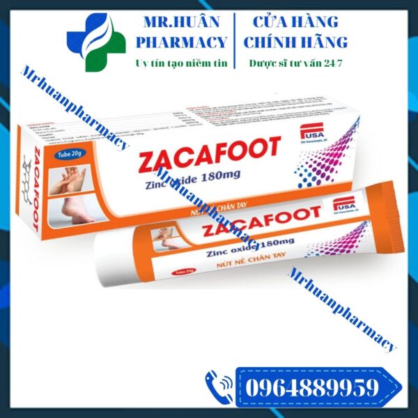 Zacafoot, Nứt nẻ da tay, Nứt nẻ tay chân, Kem dưỡng ẩm, Vaselin