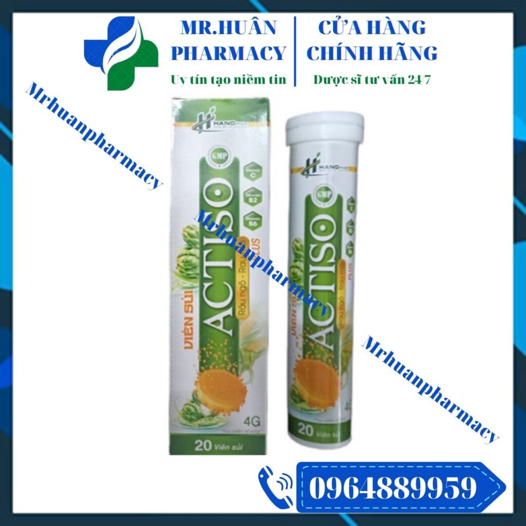 C sủi, Viên sủi Mát Gan Actiso Râu Ngô Rau Má (Tuýp 20 viên) – Giúp ...