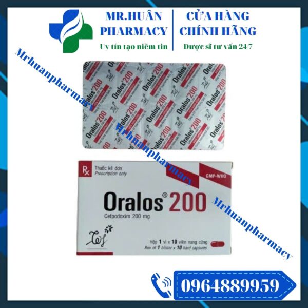 Oralos 200, Cefpodoxime, Oralos, Cefpodoxim