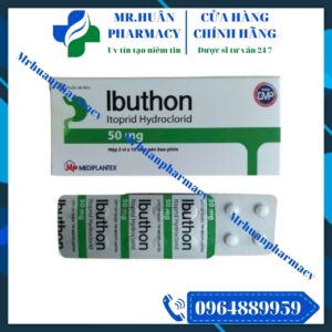 Ibuthon 50mg, Itoprid, Đầy bụng, Chướng bụng, Ợ nóng, Buồn nôn