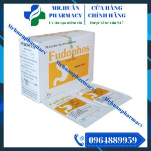 Fudophos 1000mg, Loét dạ dày, Loét tá tràng, Viêm dạ dày, Loét thực quản, Sucralfate