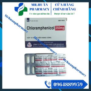 Chloramphenicol 250mg, Chloramphenicol, Chloramphenicol 250mg Mekophar, Phó thương hàn, Thương hàn