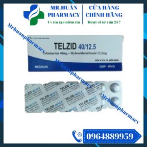 Telzid 40/12.5, Telzid, Telmisartan, Hydrochlorothiazide, Tăng huyết áp, Huyết áp cao