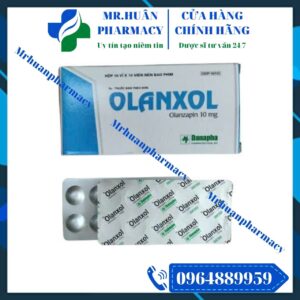 Tâm thần phân liệt, Rối loạn hành vi, Olanxol 10mg, Olanzapin, Olanzapin 10mg