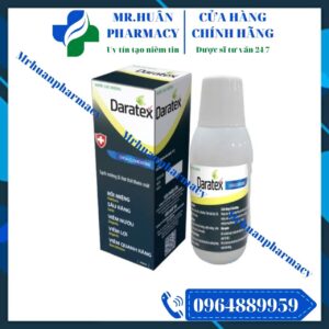 Nước súc miệng Daratex, Hôi miệng, Viêm nướu, Viêm răng, Nhiệt miệng, Nước súc miệng