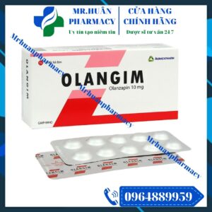 Olangim 10mg, Olangim, Olanzapine, Olanzapin 10mg, Tâm thần phân liệt, Rối loạn tâm thần