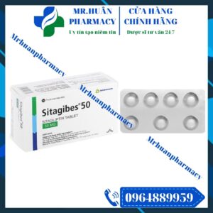 Sitagibes 50, Sitagibes, Sitagliptin, Sitagliptin 100mg, Tiểu đường, Đái tháo đường