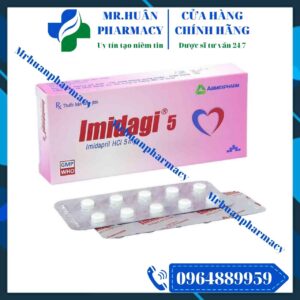 Imidagi 5, Imidagi, Imidapril, Imidapril 5mg, Tăng huyết áp, Huyết áp cao