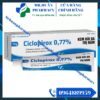 Ciclopirox 0.77%, Ciclopirox, Nấm da chân, Nấm da đùi, Nấm da toàn thân, Kem bôi nấm