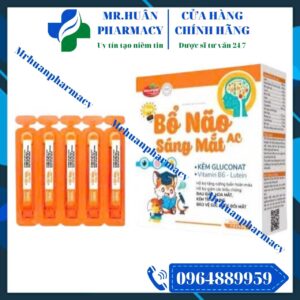 Bổ Não Sáng Mắt AC, Bổ Não Sáng Mắt, Bổ não cho trẻ, Sáng mắt cho trẻ, Phát triển trí não, Suy giảm thị lực