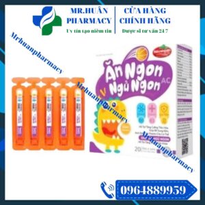 Ăn Ngon Ngủ Ngon AC, Giúp ăn ngon, Giúp ngủ tốt, Tăng cường tiêu hoá, Tăng cường sức khoẻ, Nâng cao sức đề kháng