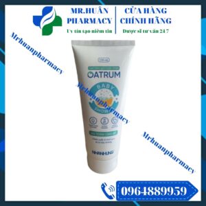 Gel tắm gội toàn thân Oatrum, Oatrum, Rôm sảy, Mẩn đỏ, Ngứa, Hăm da