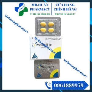 Meyerafil 10, Tadalafil, Tadalafil 10mg, Rối loạn cương dương, Xuất tinh sớm, Yếu sinh lý
