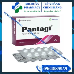 Pantagi 40mg, Pantagi, Pantoprazole, Pantoprazol 40mg, Loét dạ dày - tá tràng, Trào ngược dạ dày - thực quản