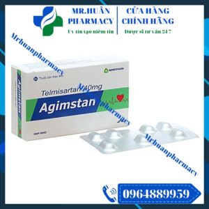 Agimstan 40mg, Agimstan, Telmisartan, Telmisartan 40mg, Hạ huyết áp, Huyết áp cao