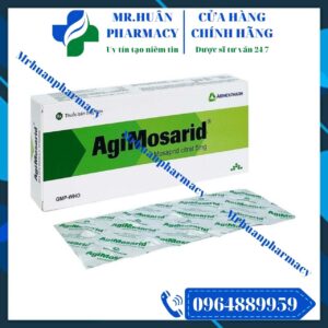 AgiMosarid 5mg, AgiMosarid, Mosapride, Mosaprid 5mg, Buồn nôn, Ợ nóng