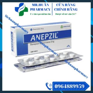 Anepzil 5mg, Anepzil, Donepezil, Donepezil 5mg, Suy giảm trí nhớ, Alzheimer