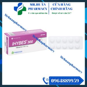 Ihybes 300, Irbesartan, Irbesartan, Tăng huyết áp, Huyết áp cao, Ihybes, Irbesartan 300mg