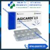 Agicardi 2.5, Agicardi, Bisoprolol, Bisoprolol 2.5mg, Cơn đau thắt ngực, Suy tim mạn