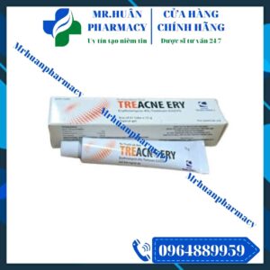 Treacne Ery, Mụn trứng cá, Mụn viêm, Erylik, Giảm mụn, Ngăn ngừa mụn