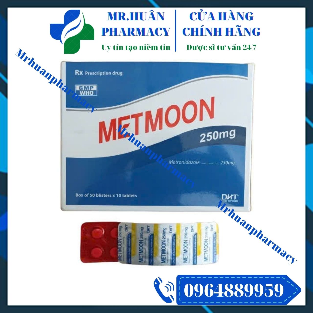 Metmoon 250mg, Metmoon, Metronidazole, Metronidazol 250mg, Viêm loét dạ tày - tá tràng, Viêm lợi Metmoon 250mg, Metmoon, Metronidazole, Metronidazol 250mg, Viêm loét dạ tày - tá tràng, Viêm lợi