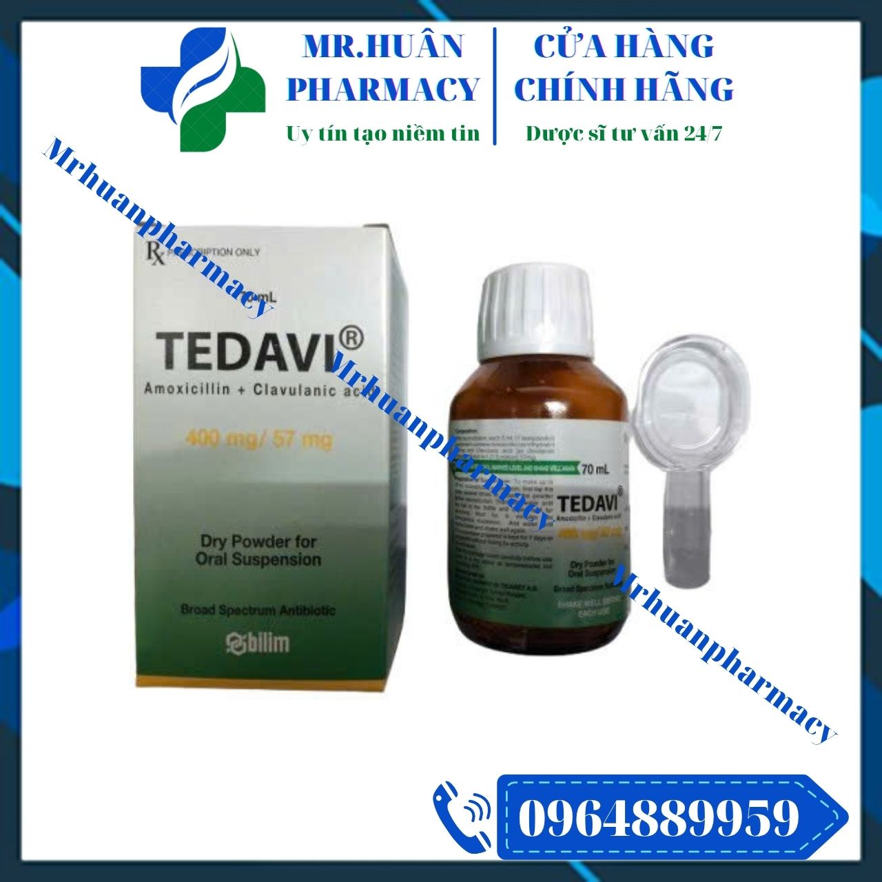 Tedavi 400mg/57mg, Tedavi, Viêm xoang, Viêm tai giữa, Viêm amidan, Viêm phế quản Tedavi 400mg/57mg, Tedavi, Viêm xoang, Viêm tai giữa, Viêm amidan, Viêm phế quản