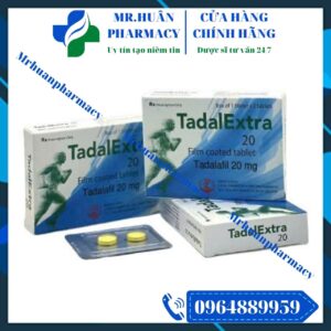 TadalExtra 20, TadalExtra, Tadalafil, Tadalafil 20mg, Rối loạn cương dương, Yếu sinh lý