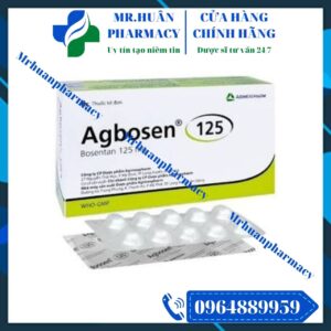 Agbosen 125, Agbosen, Bosentan, Bosentan 125mg, Tăng huyết áp động mạch phổi