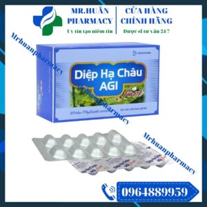 Diệp Hạ Châu Agi, Diệp Hạ Châu, Viêm gan cấp và mãn tính, Tăng men gan, Vàng da, Suy giảm chức năng gan