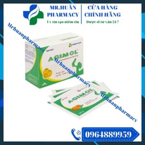 Agimol 80mg, Agimol, Paracetamol, Paracetamol 80mg, Giảm đau, Hạ sốt