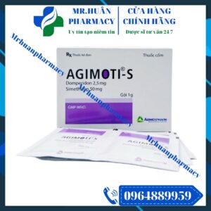 Agimoti-S, Agimoti, Buồn nôn, Nôn, Chướng bụng, Khó tiêu