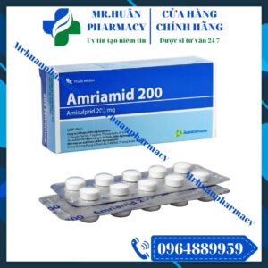 Amriamid 200, Amriamid, Amisulprid, Amisulprid 200mg, Tâm thần phân liệt