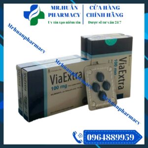 ViaExtra, ViaExtra 100mg, Sildenafil 100mg, Sildenafil, Rối loạn cương dương, Yếu sinh lý