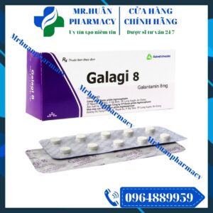 Galagi 8, Galagi, Galantamin, Galantamin 8mg, Sa sút trí tuệ, Alzheimer