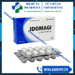 Idomagi 600mg, Idomagi, Linezolid, Linezolid 600mg, Nhiễm khuẩn huyết, Nhiễm trùng da