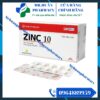 Zinc 10, Zinc 10 Agimexpharm, Kẽm 10mg, Kẽm Gluconat 70mg, Thiếu kẽm, Tiêu chảy
