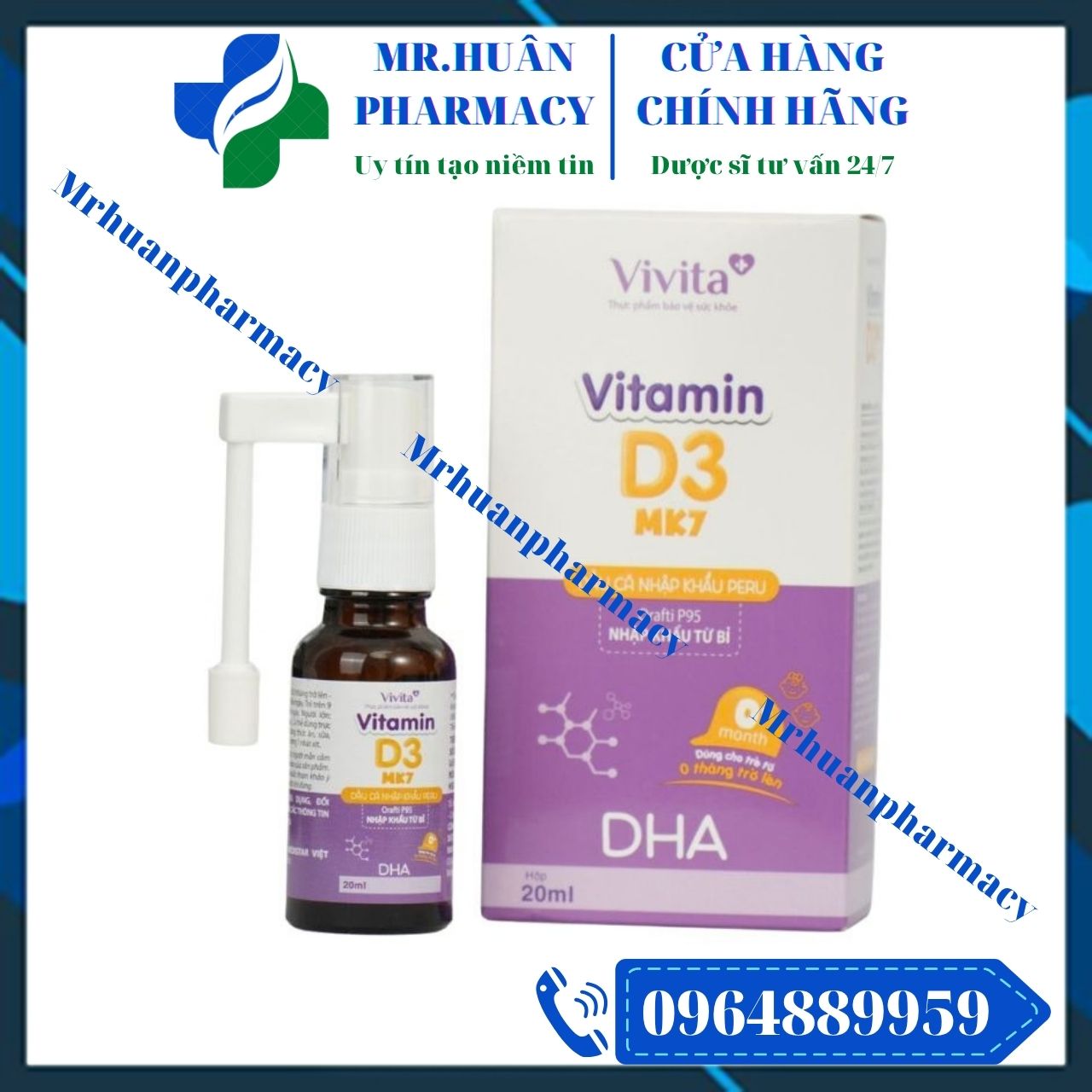Vivita Vitamin D3 MK7, Vitamin D3 K2 (MK7), Vitamin D3 DHA, Vitamin D3 K2 (MK7) DHA, Tăng cường hấp thu Canxi Vivita Vitamin D3 MK7, Vitamin D3 K2 (MK7), Vitamin D3 DHA, Vitamin D3 K2 (MK7) DHA, Tăng cường hấp thu Canxi