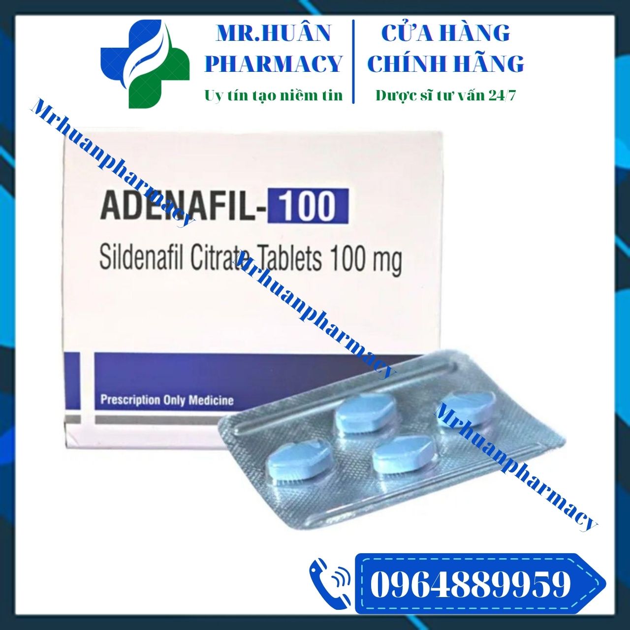 Adenafil 100, Adenafil, Sildenafil, Sildenafil 100mg, Yếu sinh lý, Rối loạn cương dương Adenafil 100, Adenafil, Sildenafil, Sildenafil 100mg, Yếu sinh lý, Rối loạn cương dương