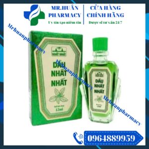 Dầu Nhất Nhất, Dầu gió xanh, Cảm lạnh, Nghẹt mũi, Sổ mũi, Đau đầu