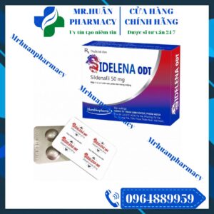 Sidelena ODT 50mg, Sildenafil, Sildenafil 50mg, Yếu sinh lý, Rối loạn cương dương, Sidelena ODT